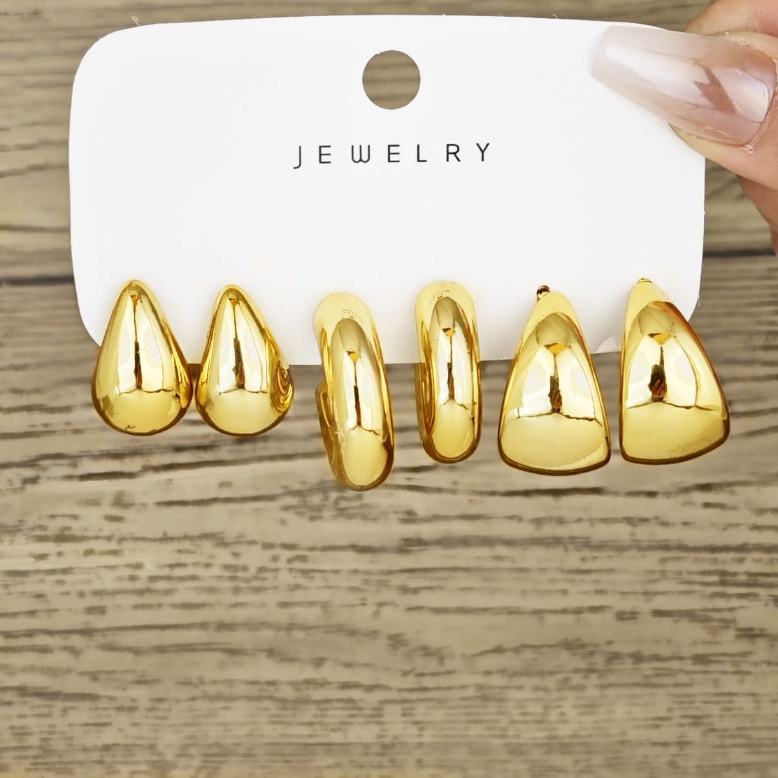 Chunky Earring Set