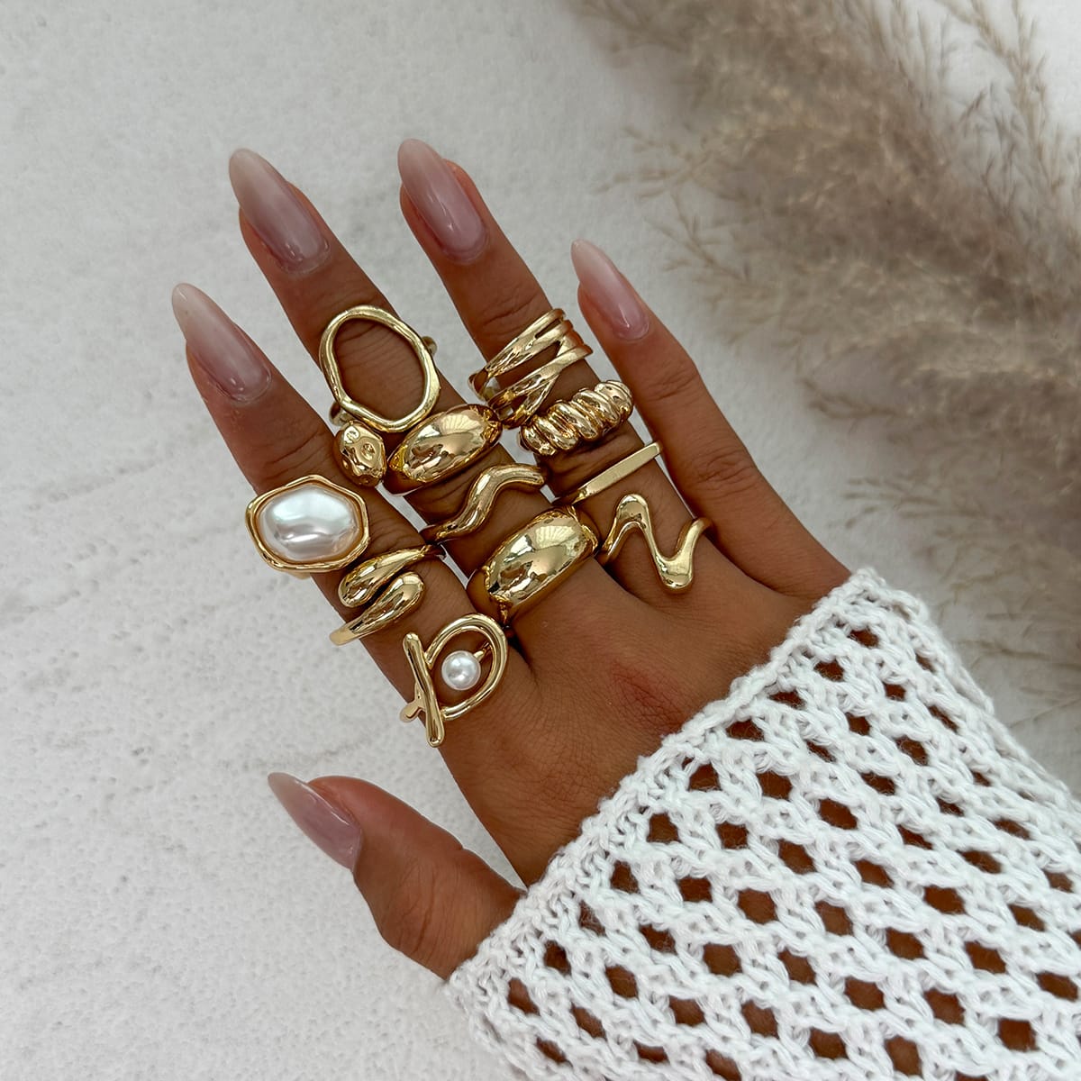 Statement Ring Set