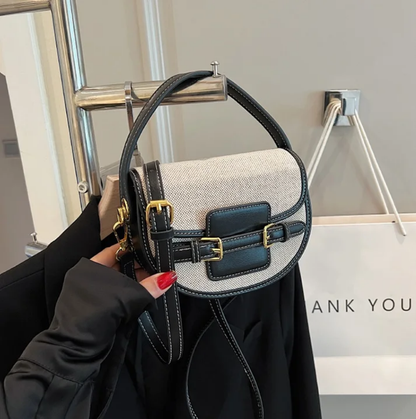 Canvas Mini Saddle Bag