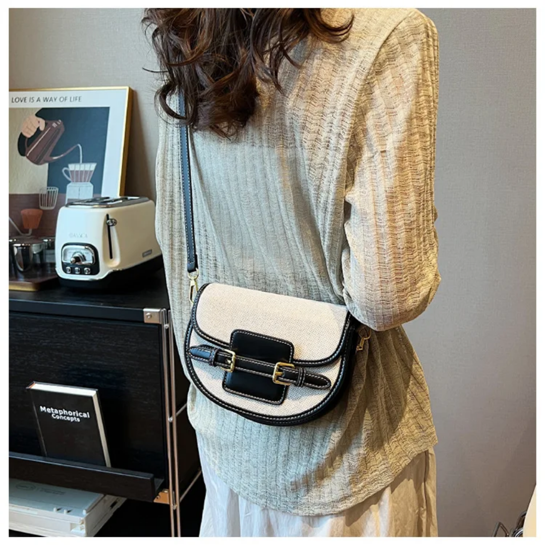 Canvas Mini Saddle Bag