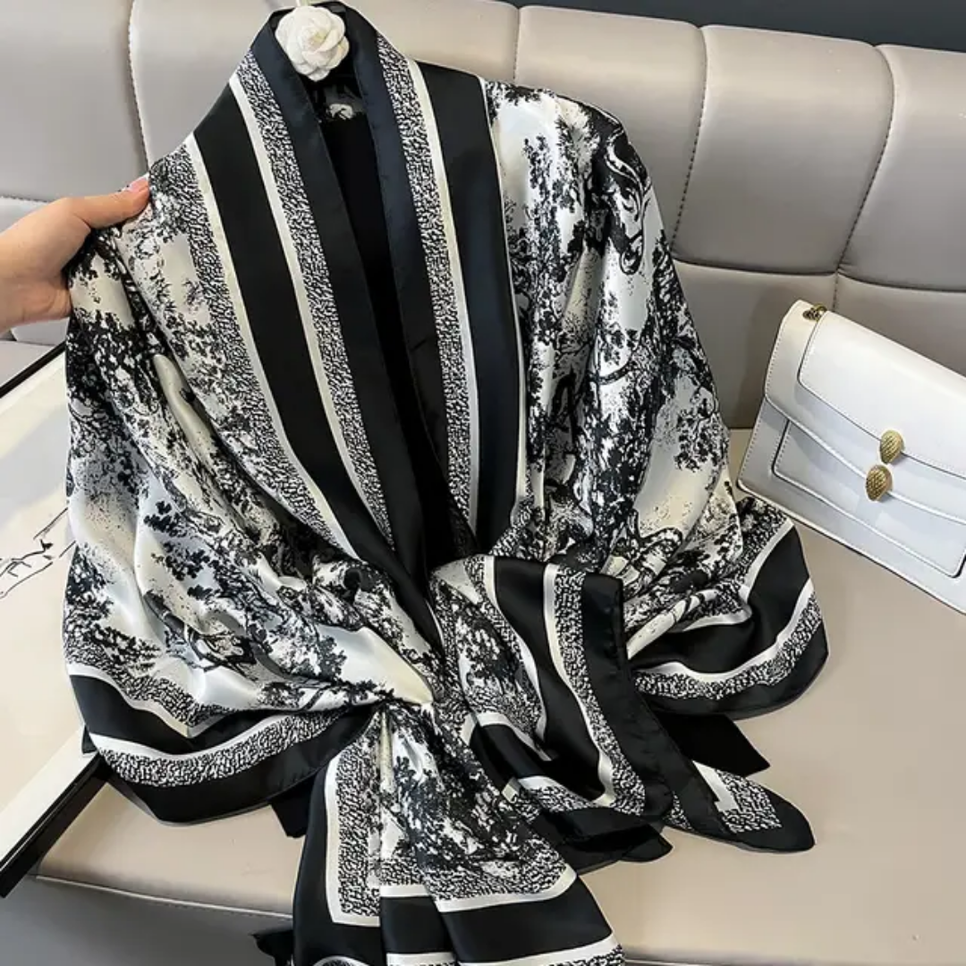 Luxurious Silk Scarves ( 90 by 180 cm )