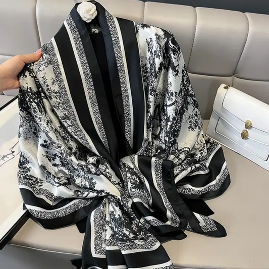 Luxurious Silk Scarves ( 90 by 180 cm )