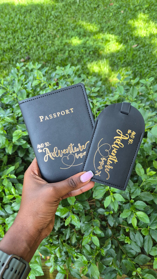 Passport covers & Matching Luggage tags
