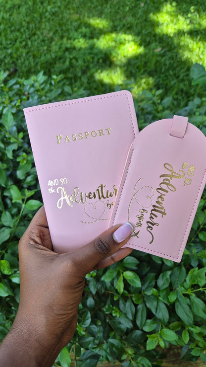 Passport covers & Matching Luggage tags
