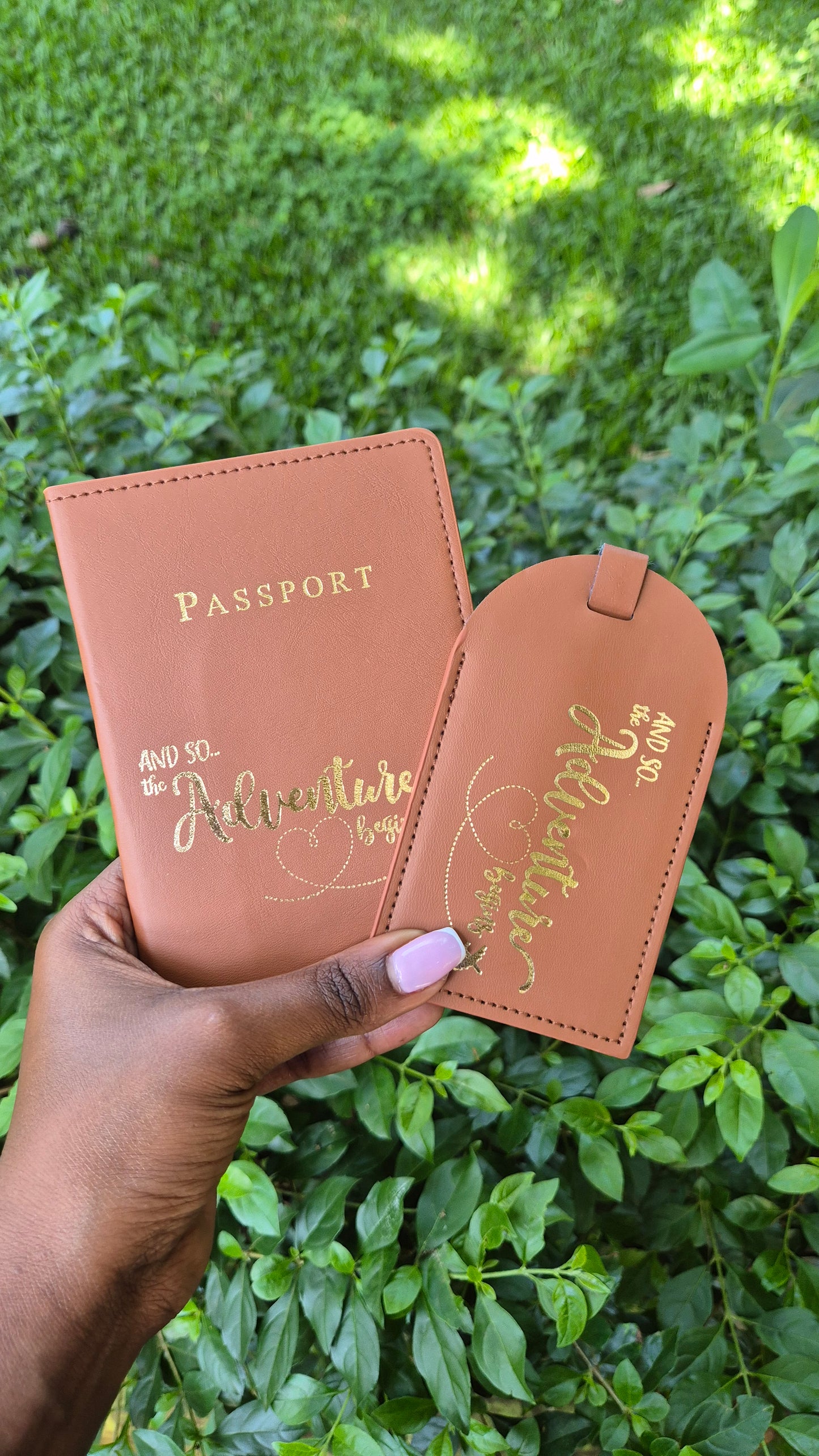 Passport covers & Matching Luggage tags