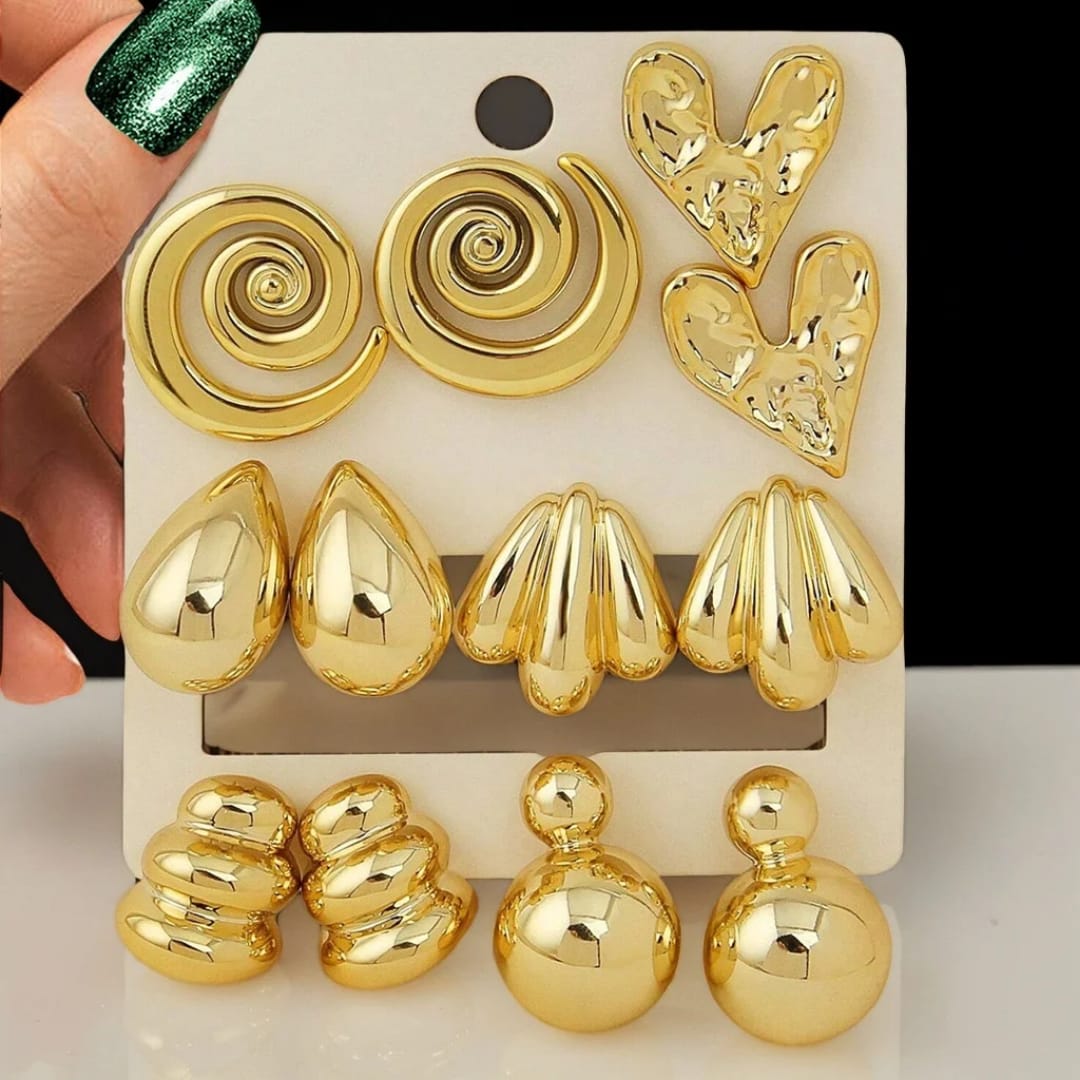 Chunky Earring Set