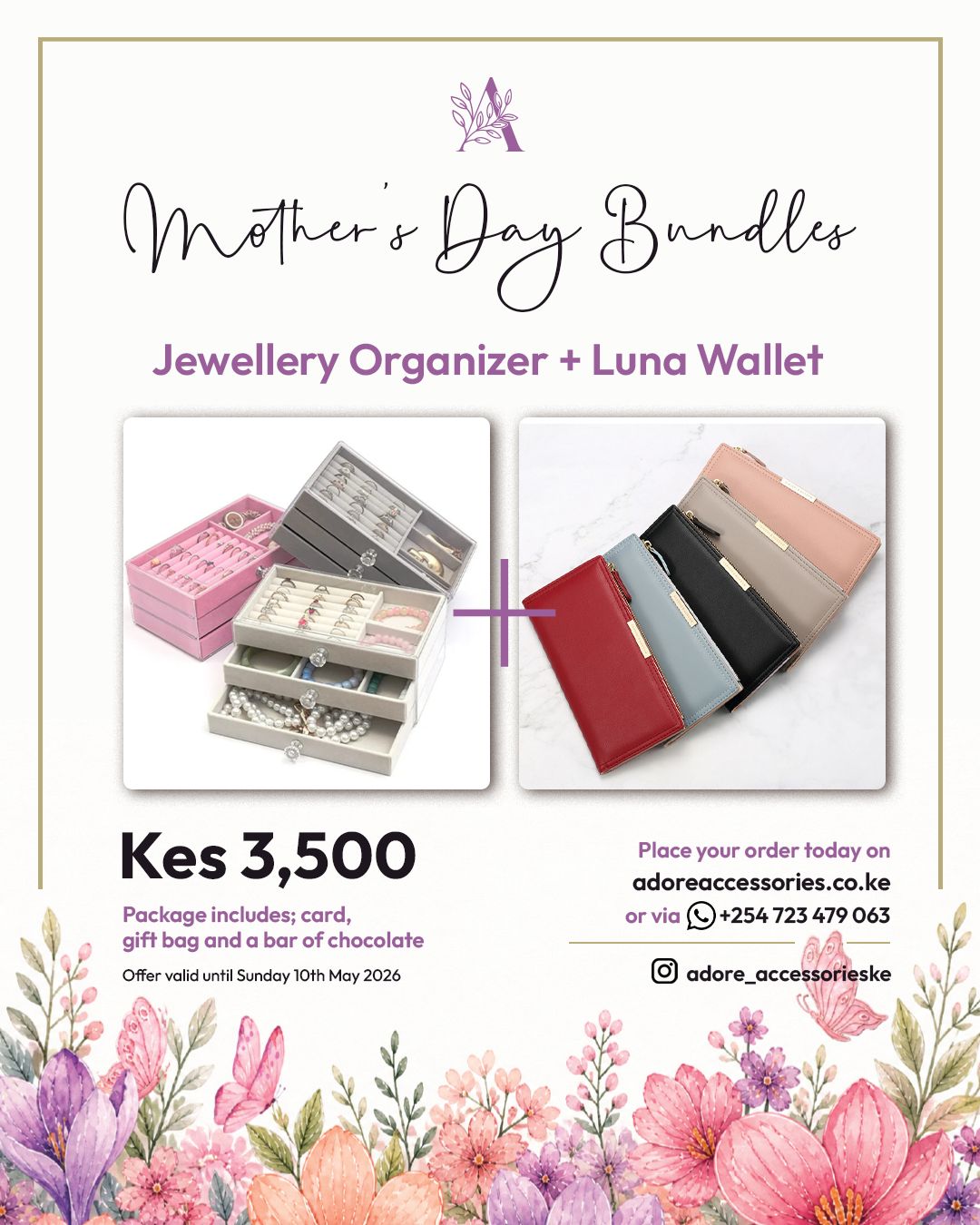 Jewellery Organizer × Luna Wallet